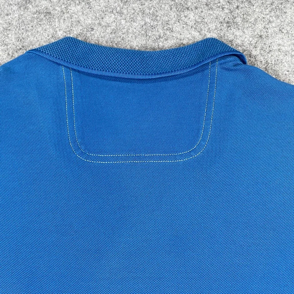 Tommy Bahama Mens Polo Shirt XL Supima Cotton Pique Blue